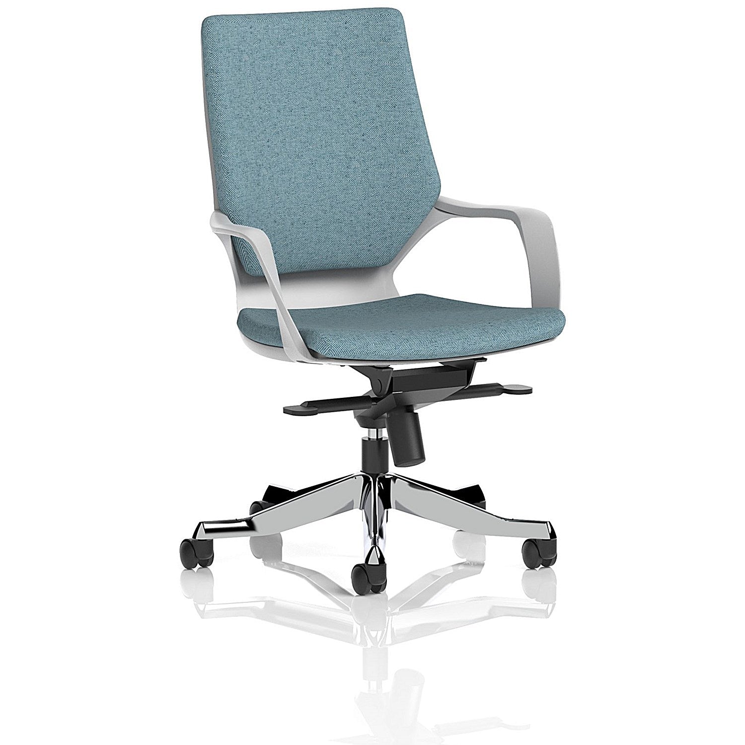 Xenon Executive Medium Back Chair, Fixed Height Arms, Rivet Quench Easy2Order : KCUP4315