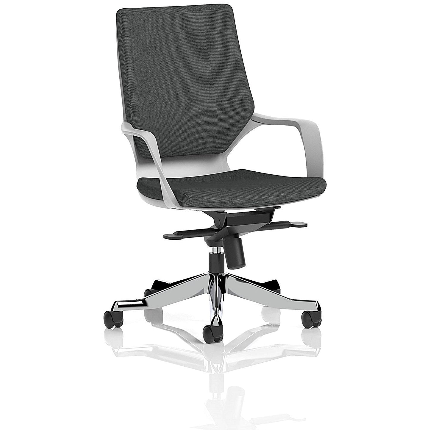 Xenon Executive Medium Back Chair, Fixed Height Arms, Quest Mussel Easy2Order : KCUP4320