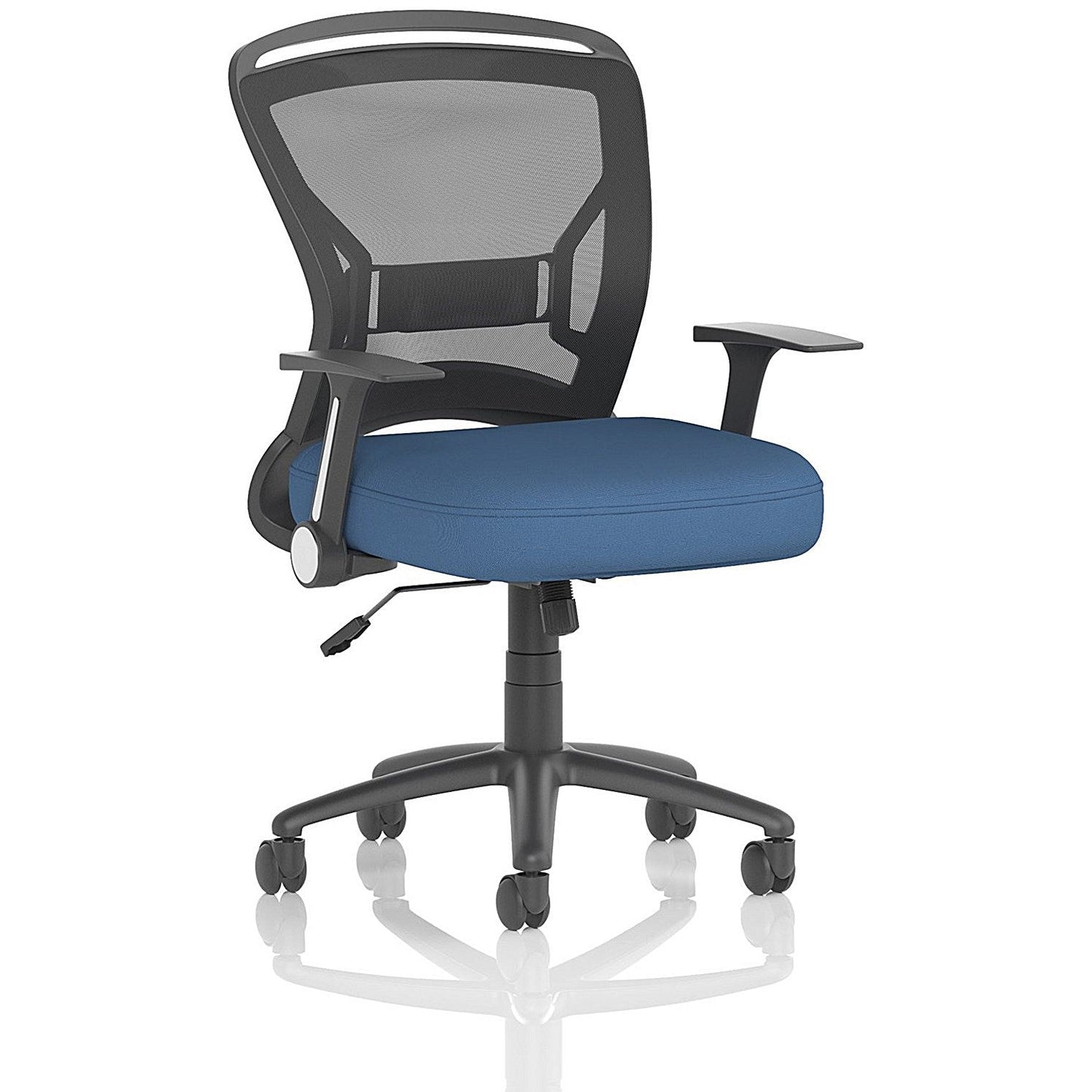 Zeus Mesh Back Task Operator Chair, Folding Arms, Quest Limpet Easy2Order : KCUP4343