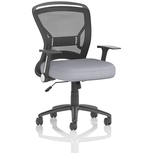Zeus Mesh Back Task Operator Chair, Folding Arms, Quest Shell Easy2Order : KCUP4346