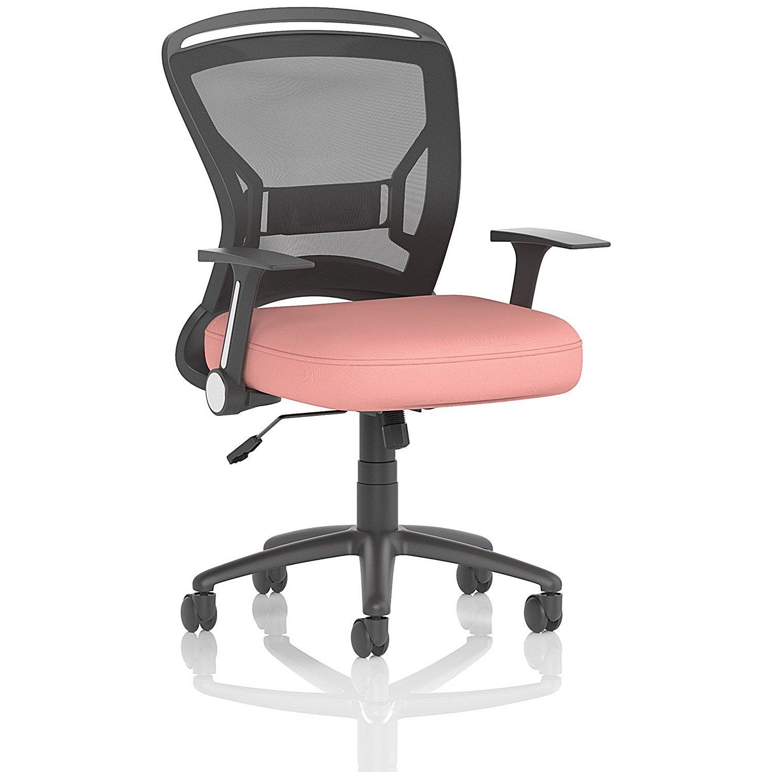 Zeus Mesh Back Task Operator Chair, Folding Arms, Quest Shrimp Easy2Order : KCUP4347