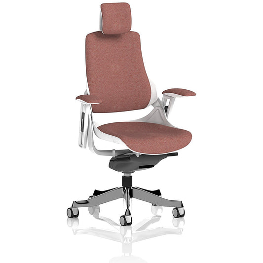 Zure Executive Chair With Headrest, Height Adjustable Arms, Rivet Forge Easy2Order : KCUP4373