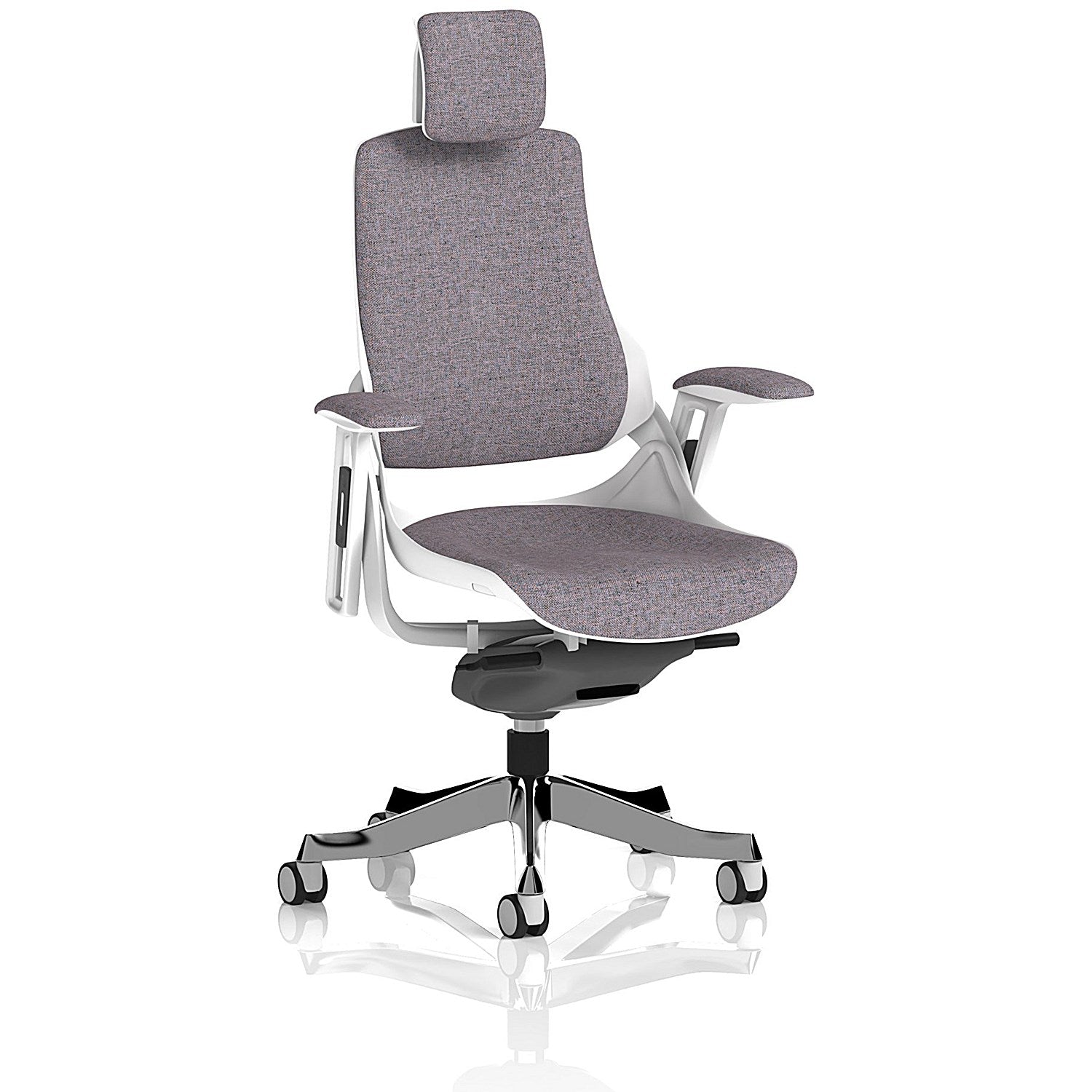Zure Executive Chair With Headrest, Height Adjustable Arms, Rivet Fuse Easy2Order : KCUP4374