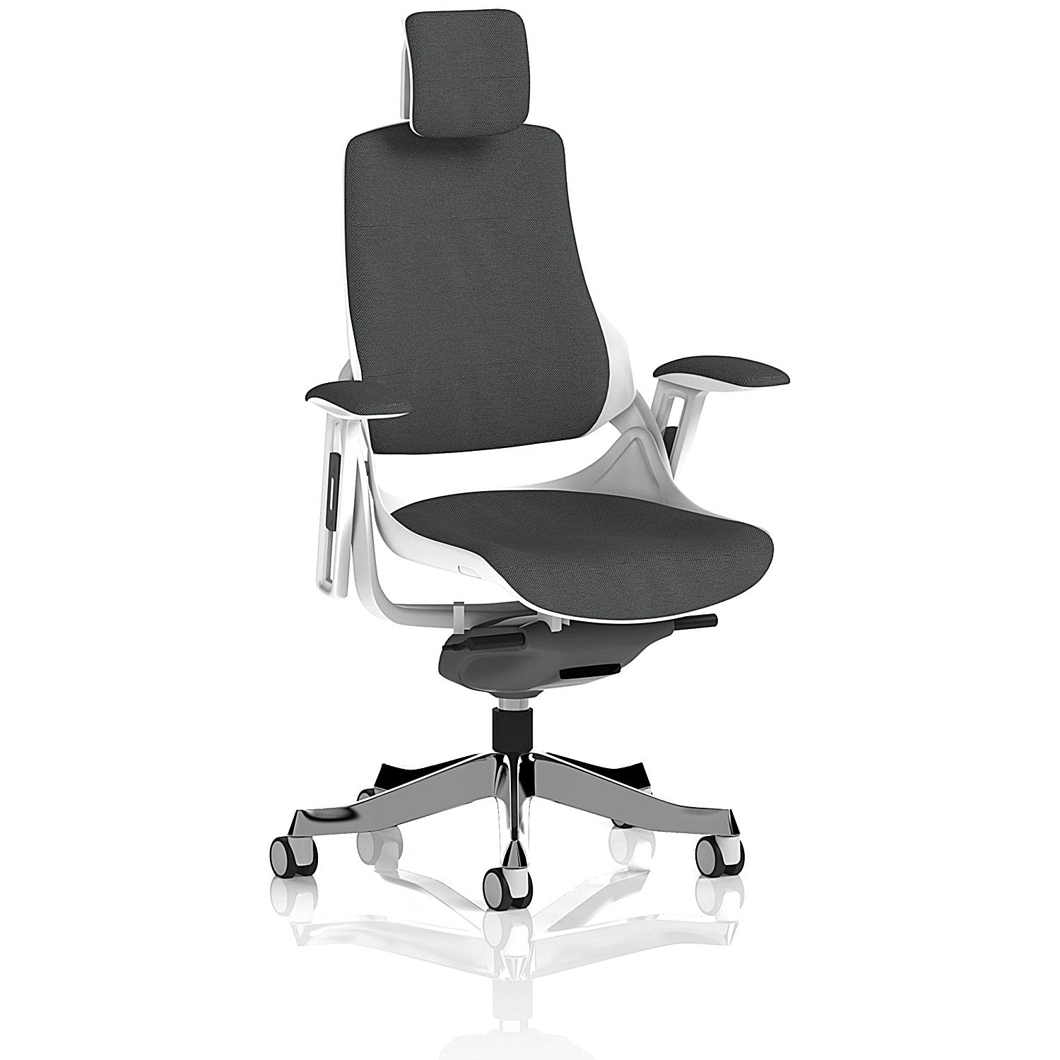 Zure Executive Chair With Headrest, Height Adjustable Arms, Quest Mussel Easy2Order : KCUP4380