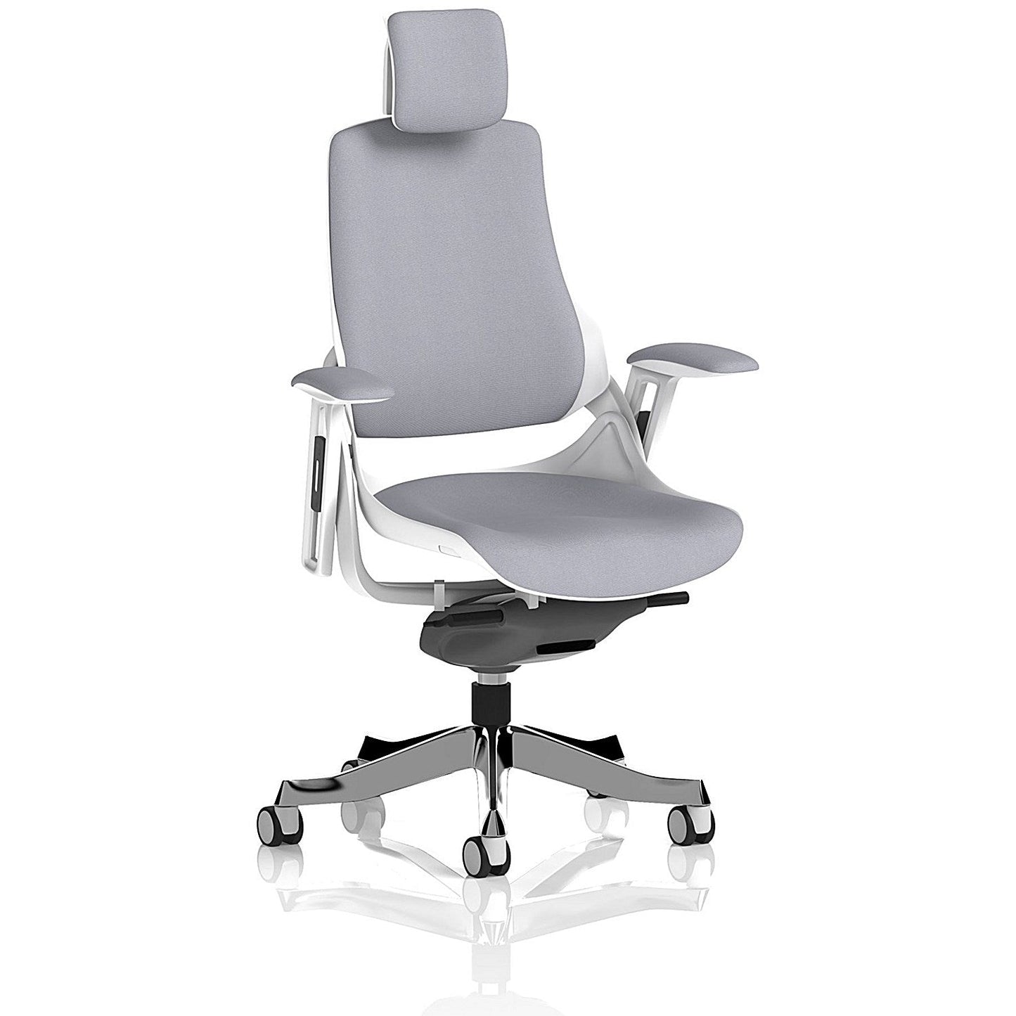 Zure Executive Chair With Headrest, Height Adjustable Arms, Quest Shell Easy2Order : KCUP4382