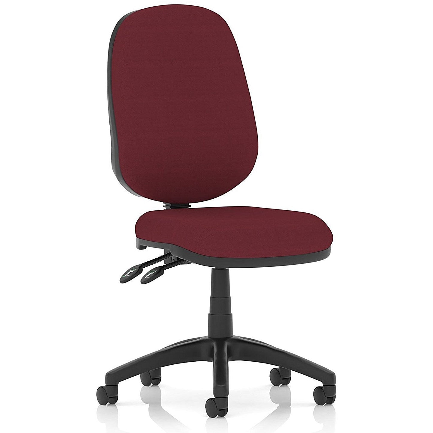 Luna II Lever Task Operator Chair, Ginseng Chilli Easy2Order : KCUP4386