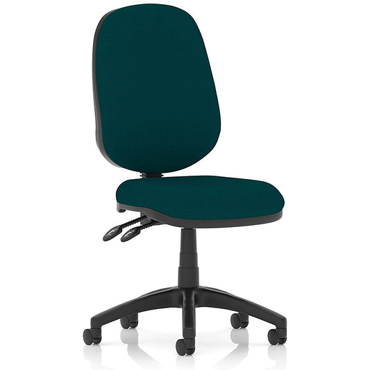 Luna II Lever Task Operator Chair, Maringa Teal Easy2Order : KCUP4387