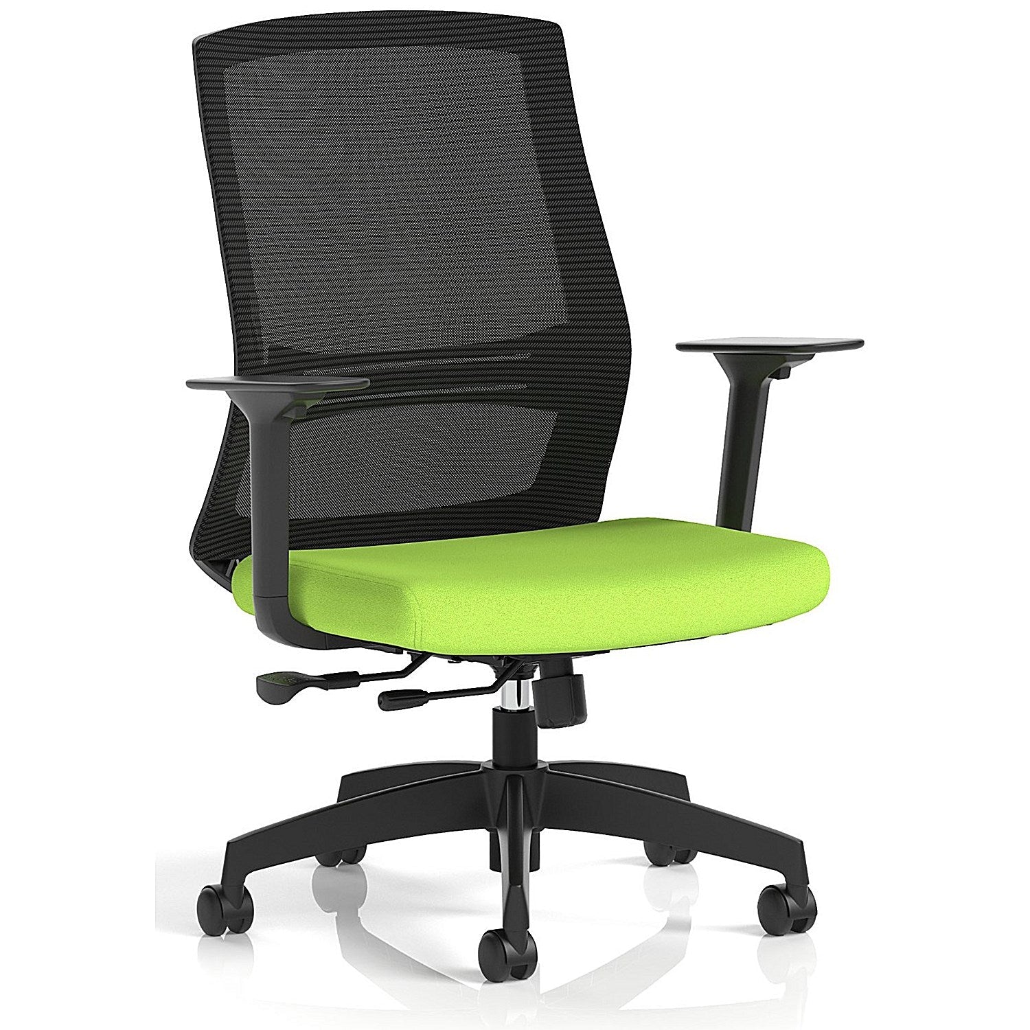 Ventra Mesh Back Task Operator Chair, Height Adjustable Arms, Myrrh Green Easy2Order : KCUP4412