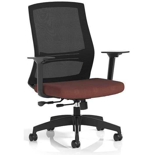 Ventra Mesh Back Task Operator Chair, Height Adjustable Arms, Rivet Forge Easy2Order : KCUP4417