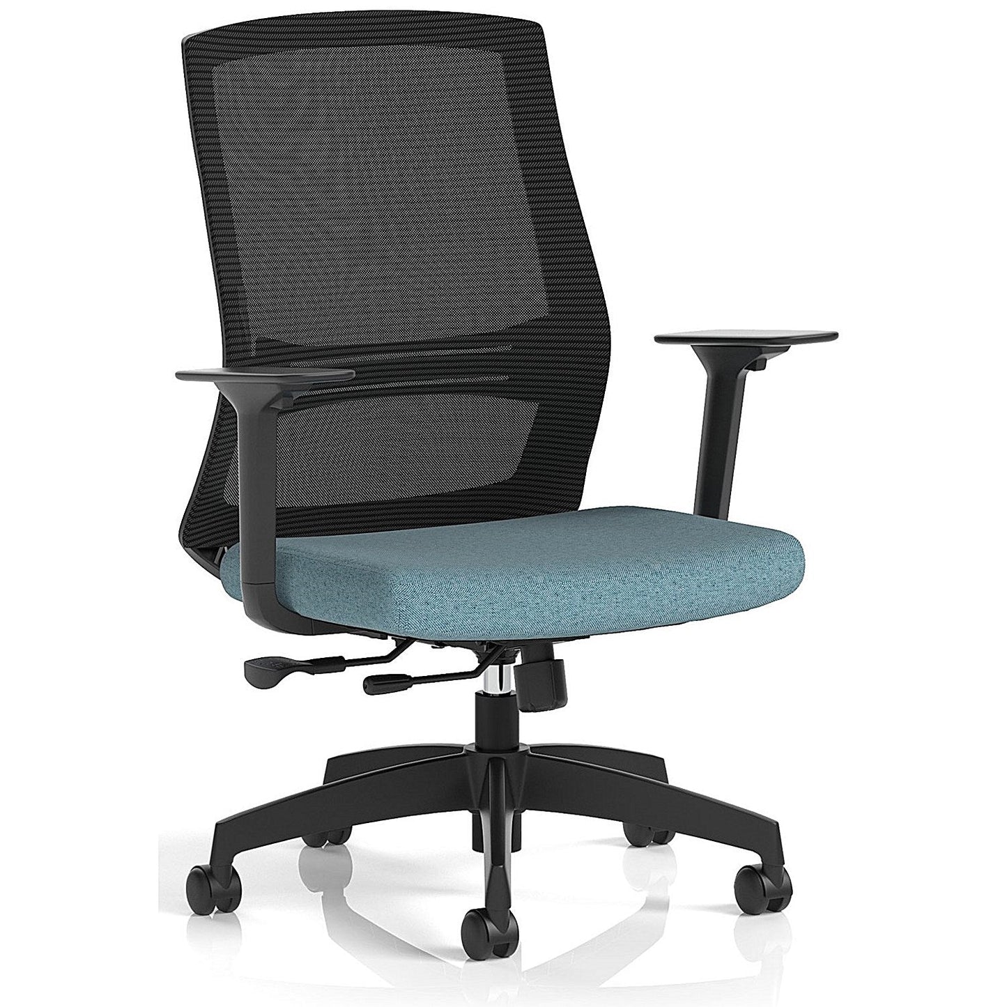 Ventra Mesh Back Task Operator Chair, Height Adjustable Arms, Rivet Quench Easy2Order : KCUP4419