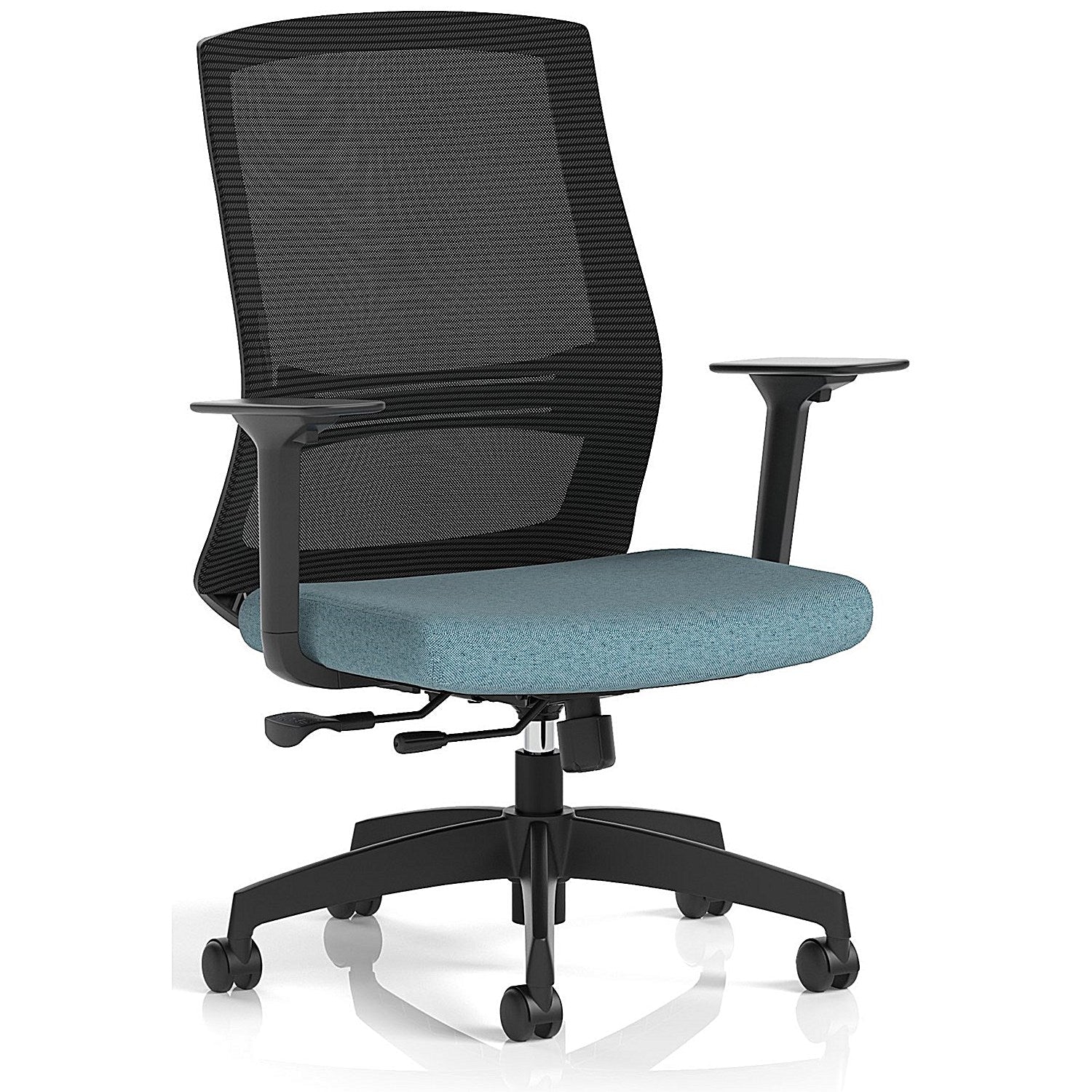 Ventra Mesh Back Task Operator Chair, Height Adjustable Arms, Rivet Quench Easy2Order : KCUP4419
