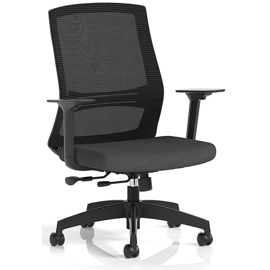 Ventra Mesh Back Task Operator Chair, Height Adjustable Arms, Quest Mussel Easy2Order : KCUP4424