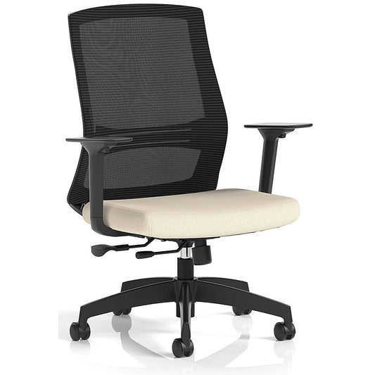 Ventra Mesh Back Task Operator Chair, Height Adjustable Arms, Quest Salt Easy2Order : KCUP4425