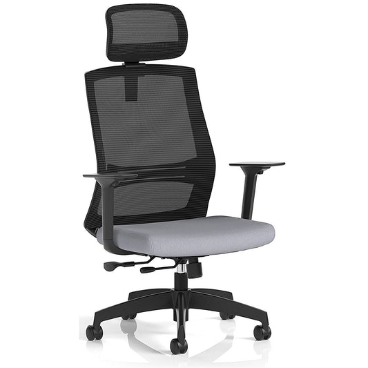 Ventra Mesh Back Task Operator Chair With Headrest, Height Adjustable Arms, Quest Shell Easy2Order : KCUP4446
