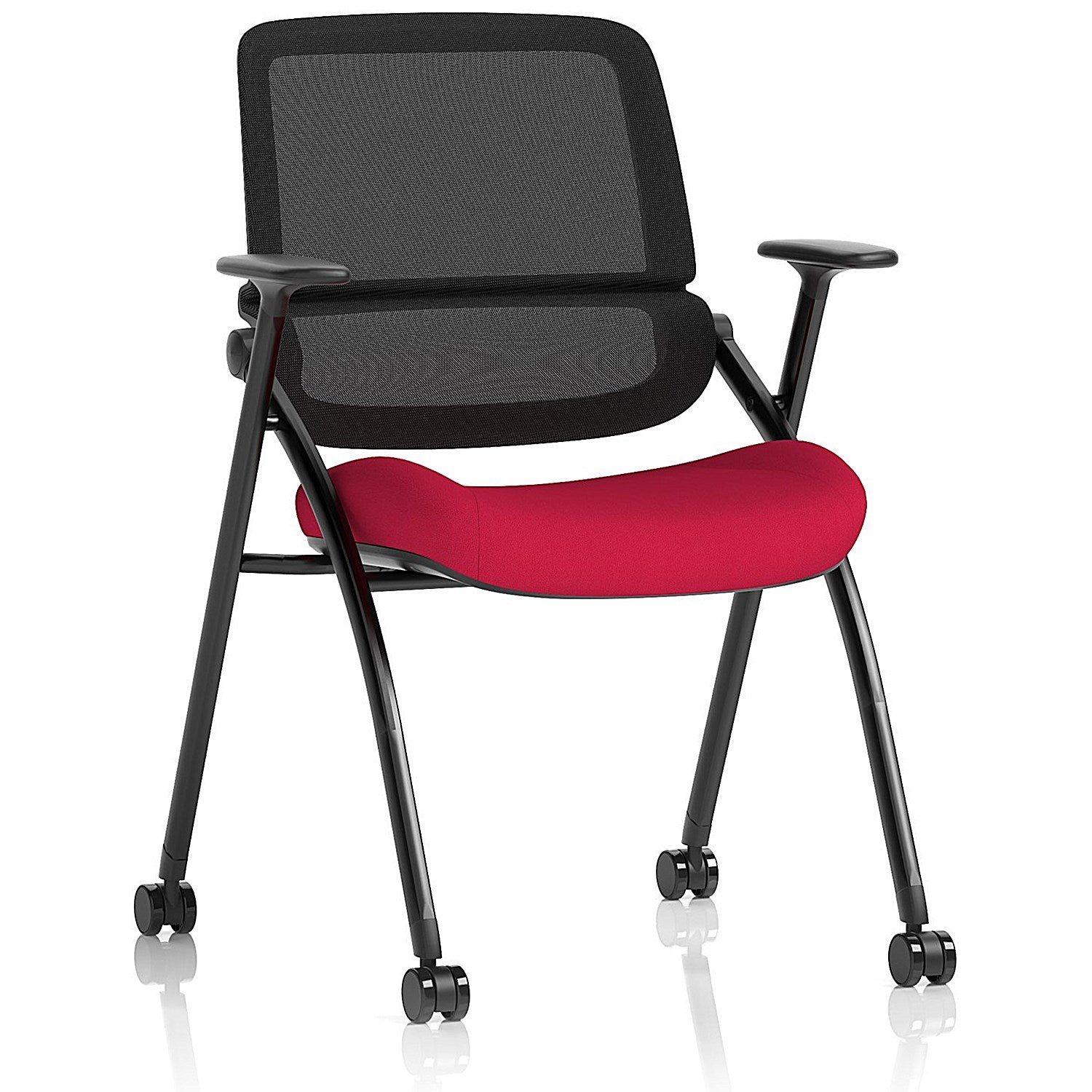 Capra Mesh Back Folding Training Chair, Bergamot Cherry Easy2Order : KCUP4449