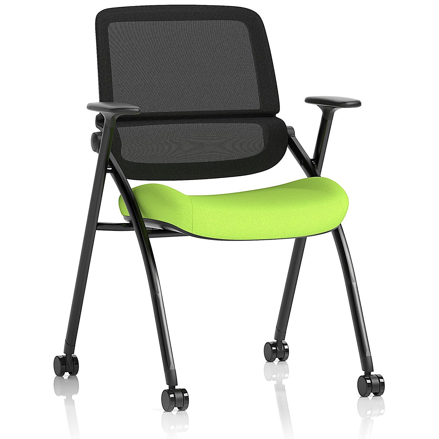 Capra Mesh Back Folding Training Chair, Myrrh Green Easy2Order : KCUP4452