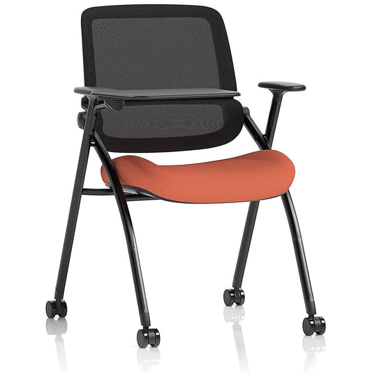 Capra Mesh Back Folding Training Chair With Writing Table, Quest Crab Easy2Order : KCUP4481