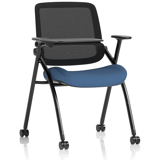 Capra Mesh Back Folding Training Chair With Writing Table, Quest Limpet Easy2Order : KCUP4483