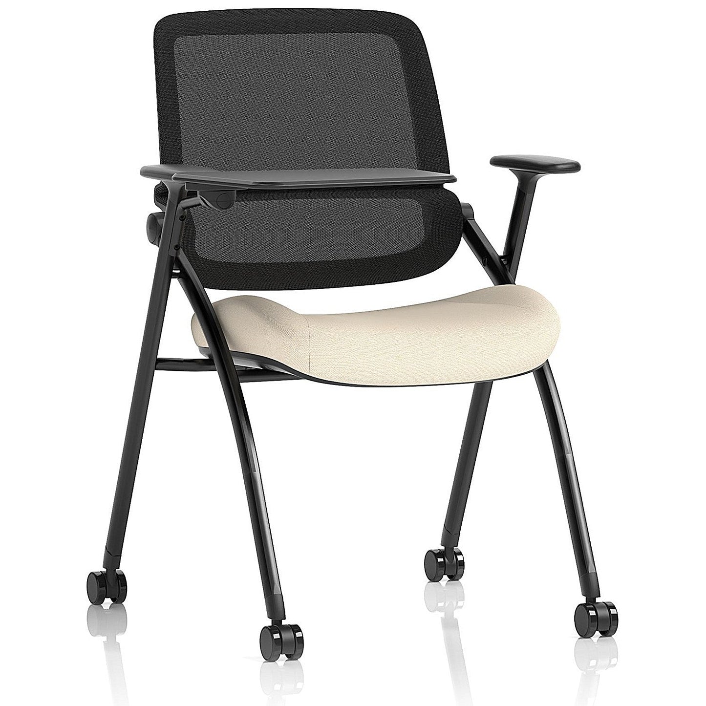 Capra Mesh Back Folding Training Chair With Writing Table, Quest Salt Easy2Order : KCUP4485