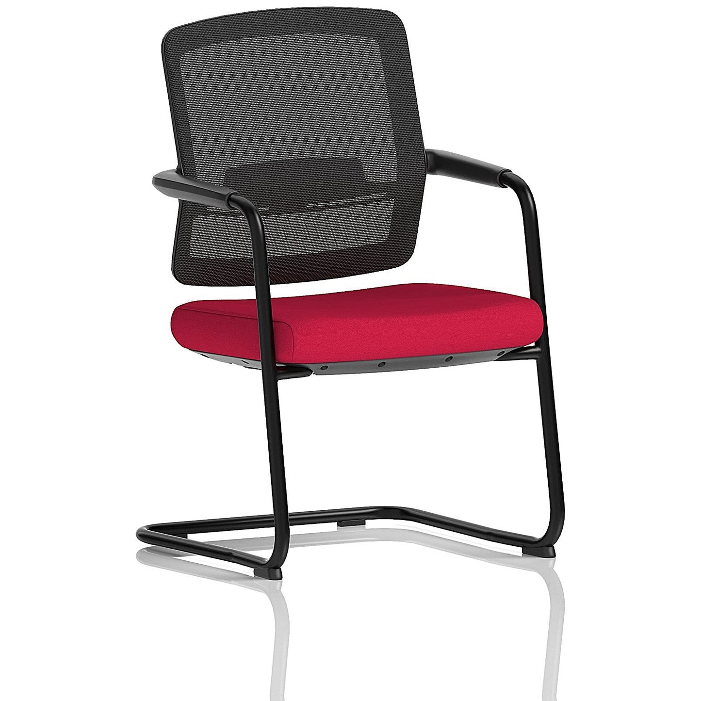 Flint Mesh Back Cantilever Chair, Bergamot Cherry Easy2Order : KCUP4501