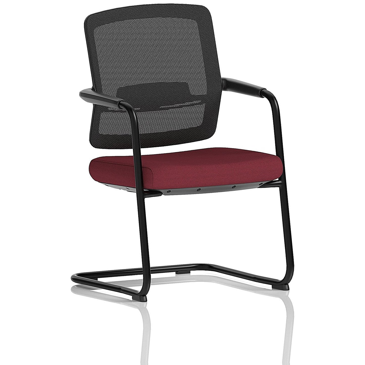 Flint Mesh Back Cantilever Chair, Ginseng Chilli Easy2Order : KCUP4502