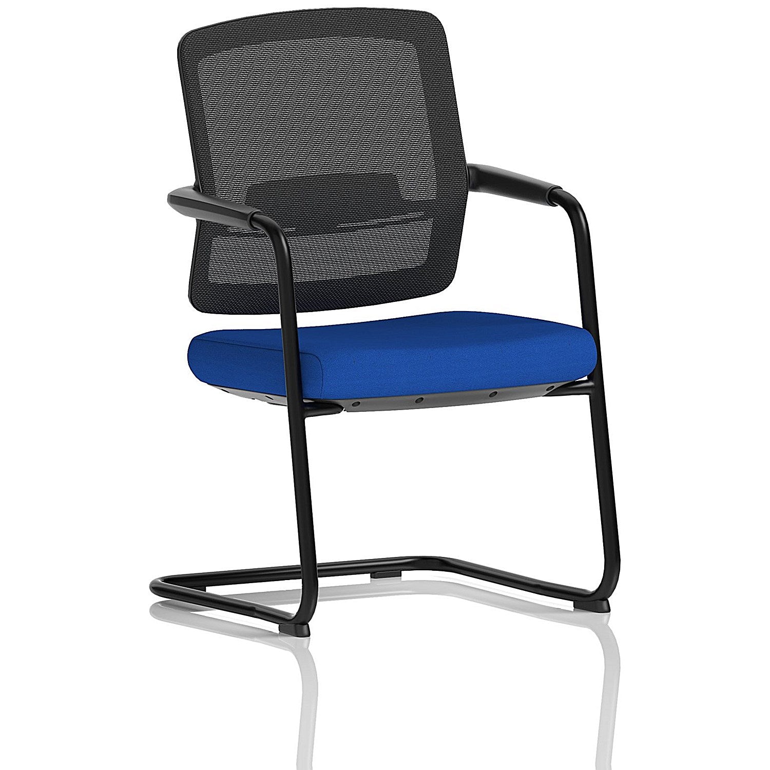 Flint Mesh Back Cantilever Chair, Stevia Blue Easy2Order : KCUP4506