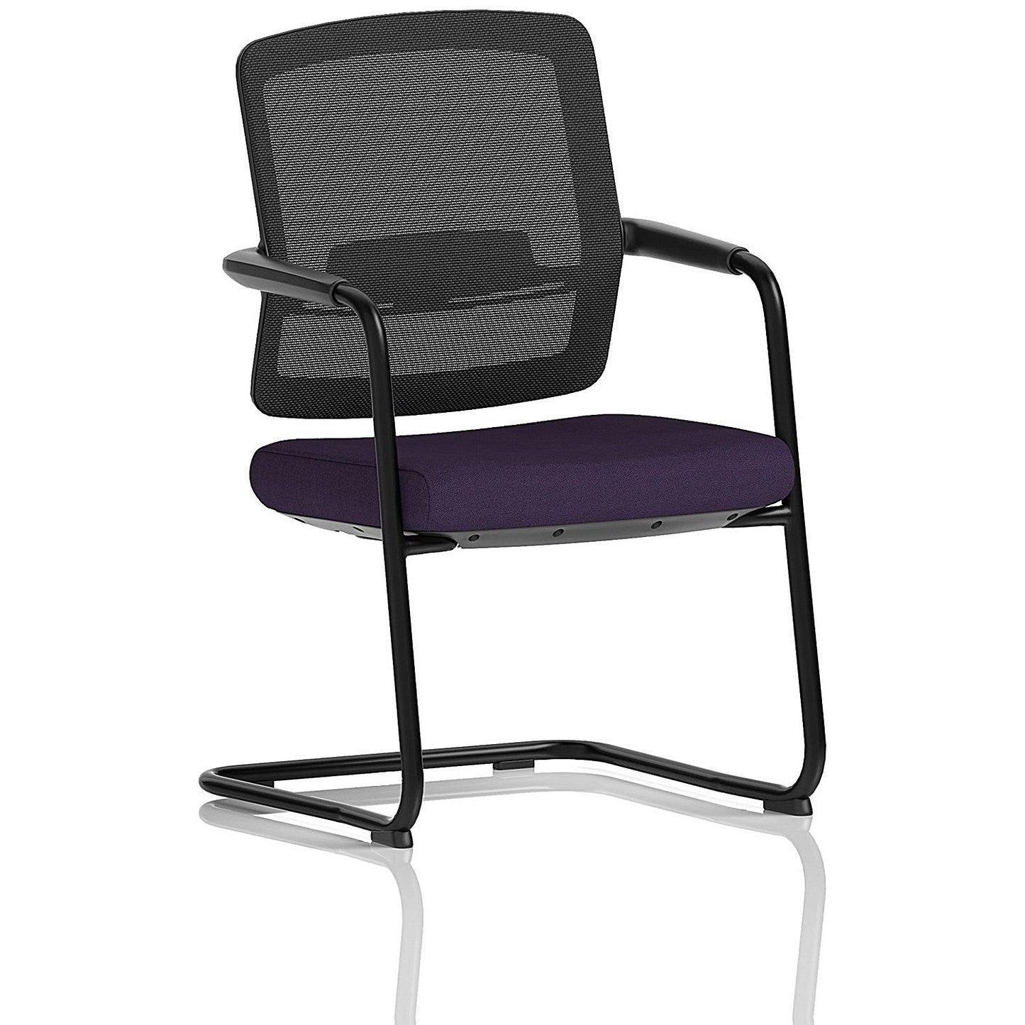 Flint Mesh Back Cantilever Chair, Tansy Purple Easy2Order : KCUP4508