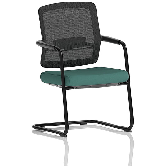 Flint Mesh Back Cantilever Chair, Quest Kelp Easy2Order : KCUP4514