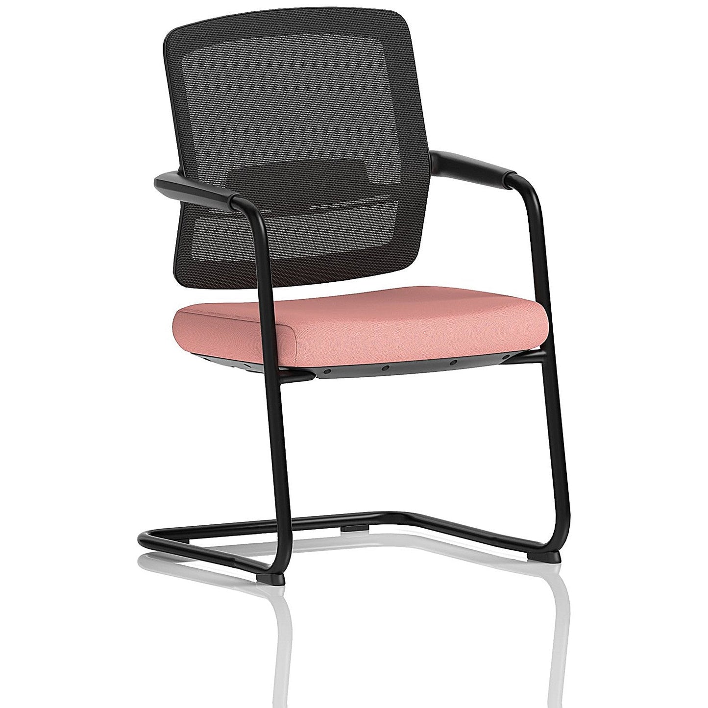 Flint Mesh Back Cantilever Chair, Quest Shrimp Easy2Order : KCUP4519