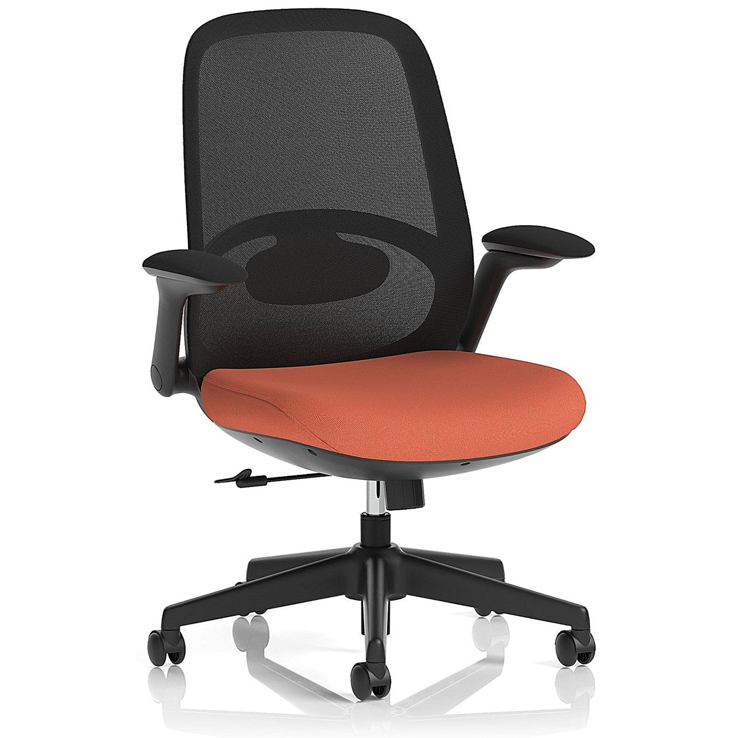 Crew 2 Task Operator Mesh Back Chair, Folding Arms, Quest Crab Easy2Order : KCUP4553