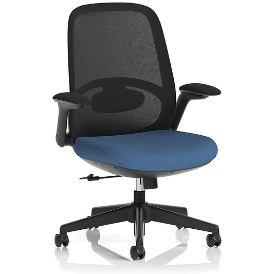 Crew 2 Task Operator Mesh Back Chair, Folding Arms, Quest Limpet Easy2Order : KCUP4555