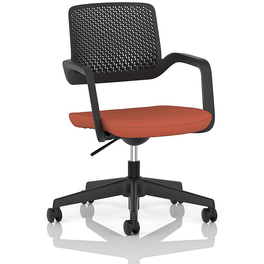 Cosmo Task Operator Chair Black Frame Bespoke Colour Seat Quest Crab Easy2Order : KCUP4737