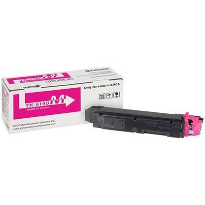 Kyocera Magenta TK-5140M Toner Cassette