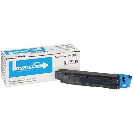 Kyocera TK5150C Toner Cartridge Cyan TK-5150C