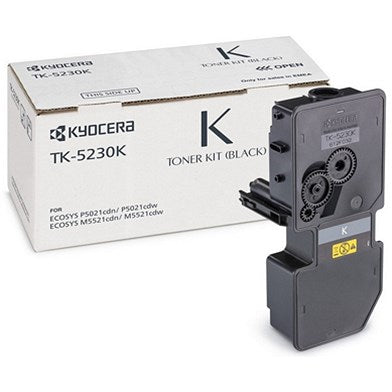 Kyocera TK5230K Toner Cartridge Black TK-5230K