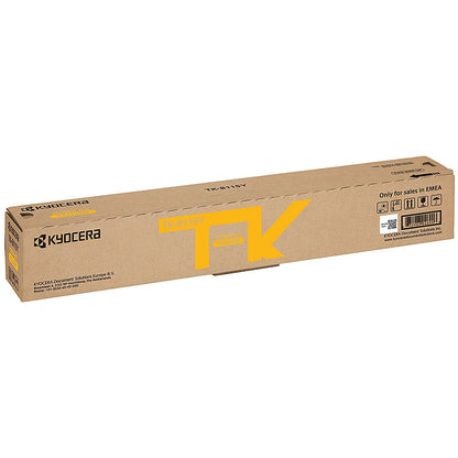 Kyocera TK8115Y Toner Cartridge Yellow TK8115Y