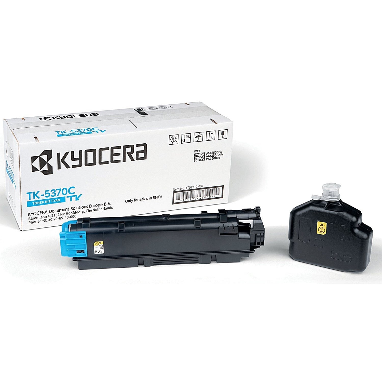 Kyocera TK-5370C Toner Cartridge Cyan 1T02YJCNL0 Easy2Order : KE07282