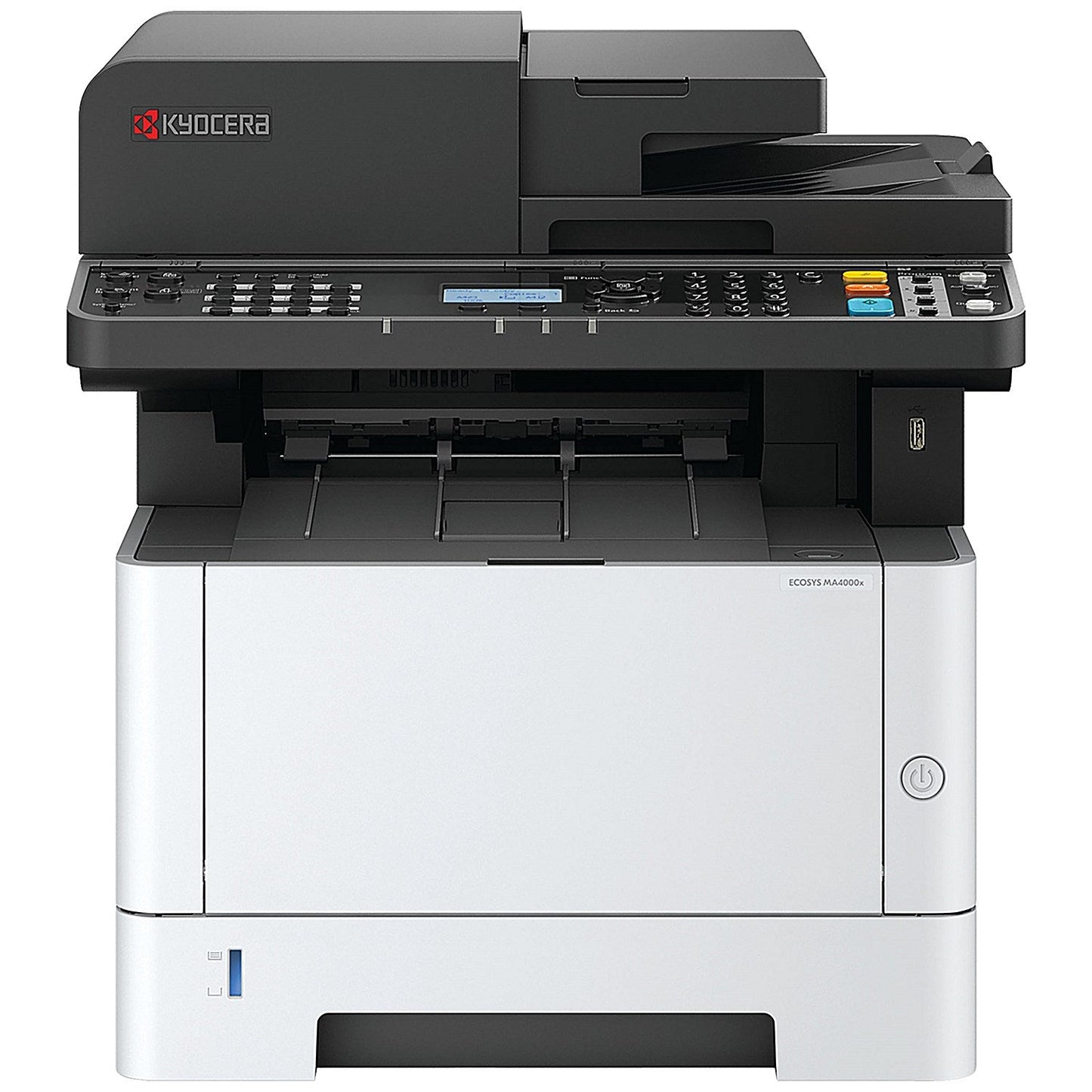 Kyocera Ecosys MA4000x A4 Wired 3-in-1 Mono Laser Printer, White