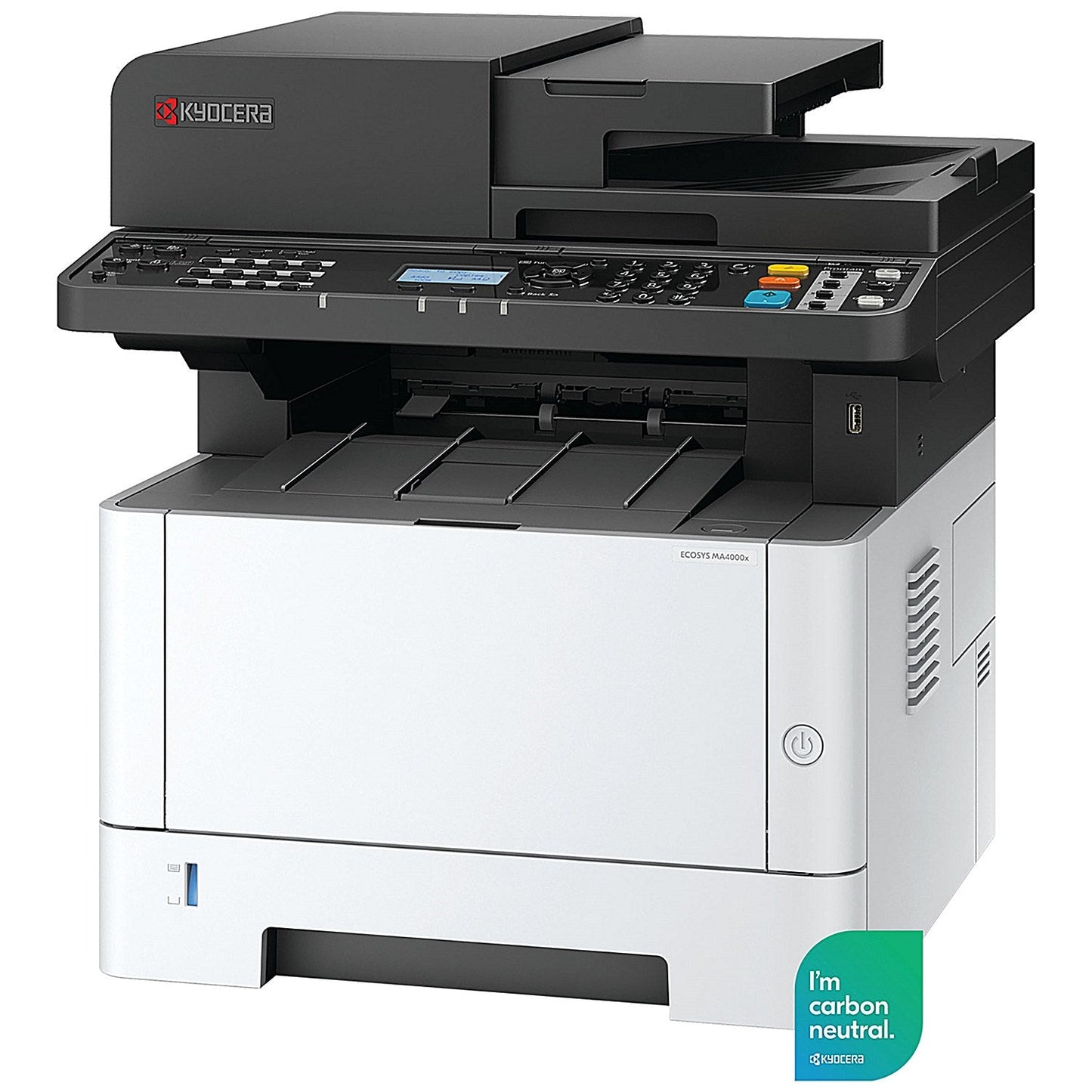 Kyocera Ecosys MA4000x A4 Wired 3-in-1 Mono Laser Printer, White Easy2Order : KE08475