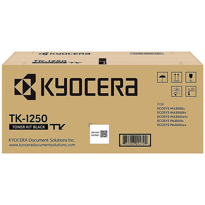 Kyocera TK-1250 Toner Cartridge Black TK-1250