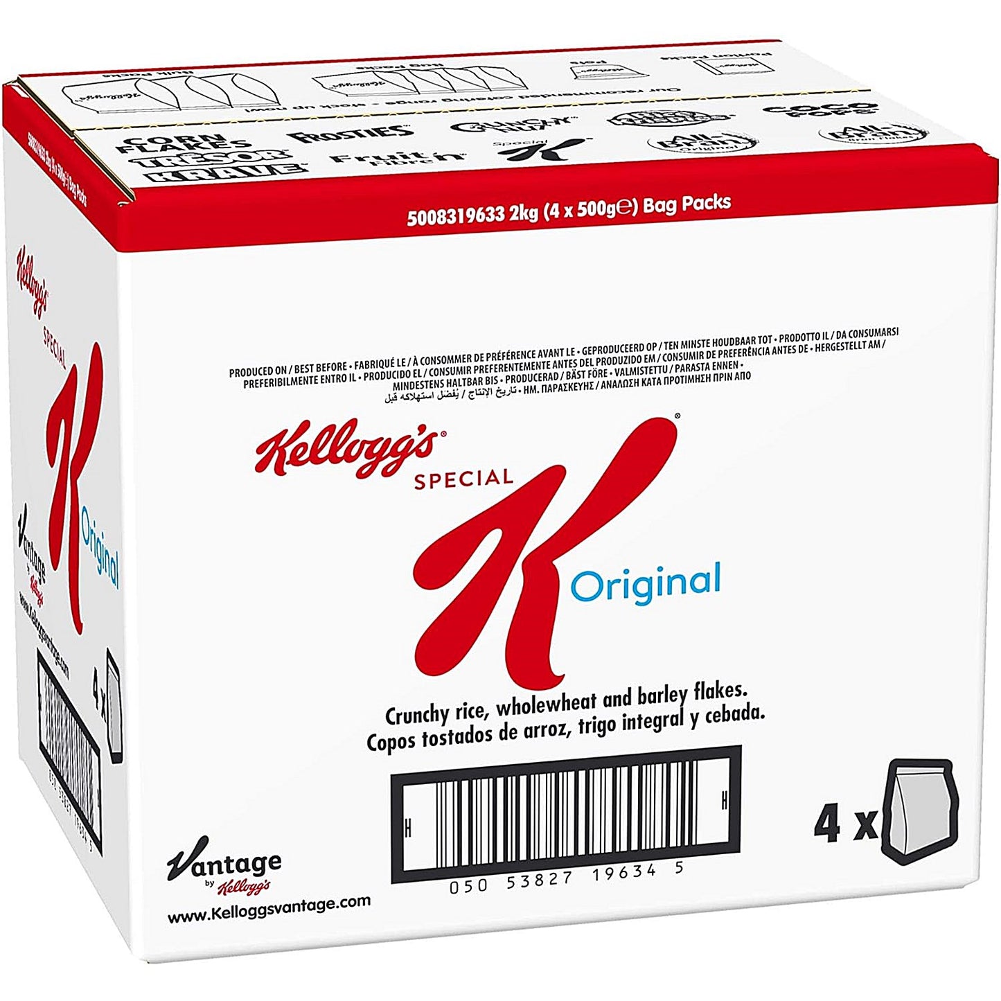 Kellogg's Special K Bag, 500g, Pack of 4