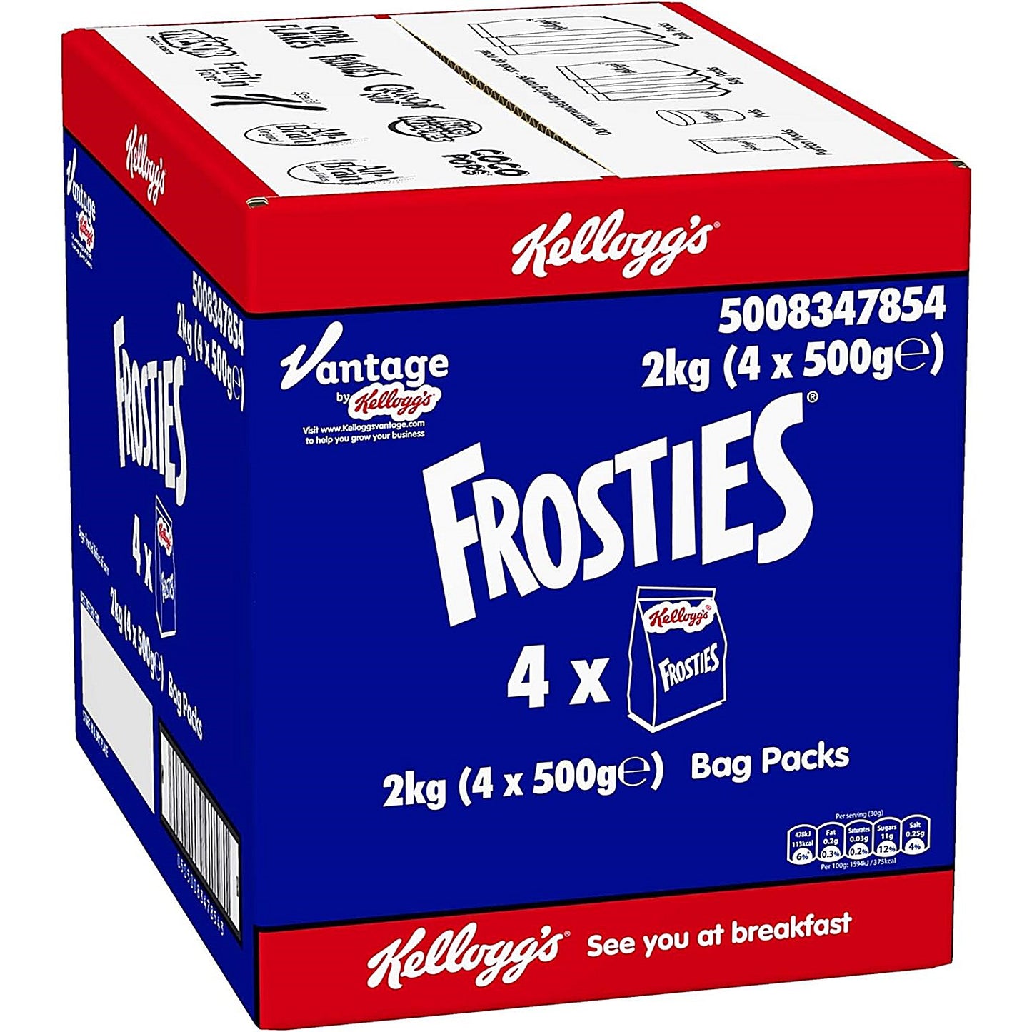 Kellogg's Frosties Bag, 500g, Pack of 4