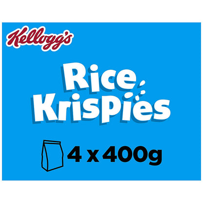 Kellogg's Rice Krispies Bag, 400g, Pack of 4