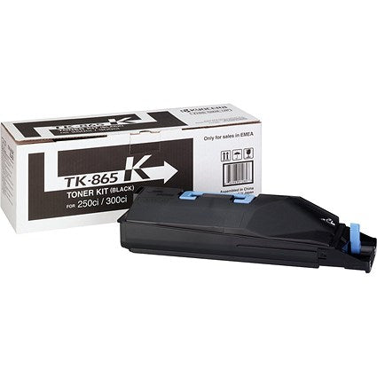Kyocera TK865K Toner Cartridge Black TK-865K