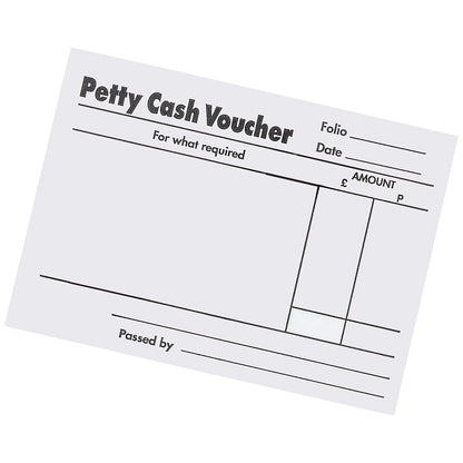 Q-Connect Petty Cash Voucher Pad 125x101mm (Pack of 10) KF00103