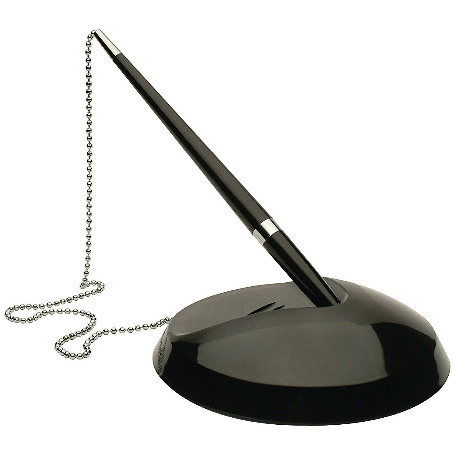 Q-Connect Reception Pen With Chain and Base