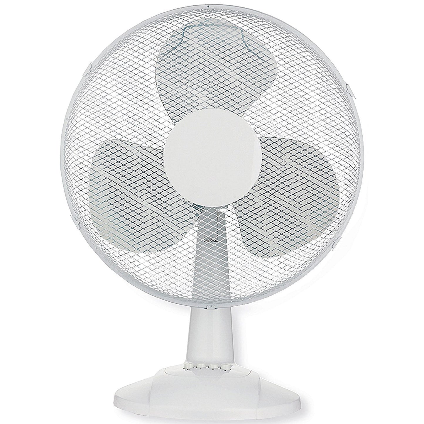 Q-Connect Desktop Oscillating Fan, 3 Speed, 16 Inch