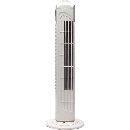 Q-Connect Tower Fan 30 Inch/762mm White Easy2Order : KF00407
