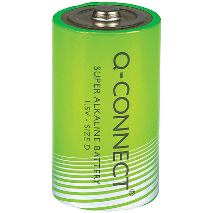 Q-Connect D Alkaline Batteries, Pack of 2 Easy2Order : KF00491