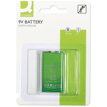 Q-Connect 9V Alkaline Battery